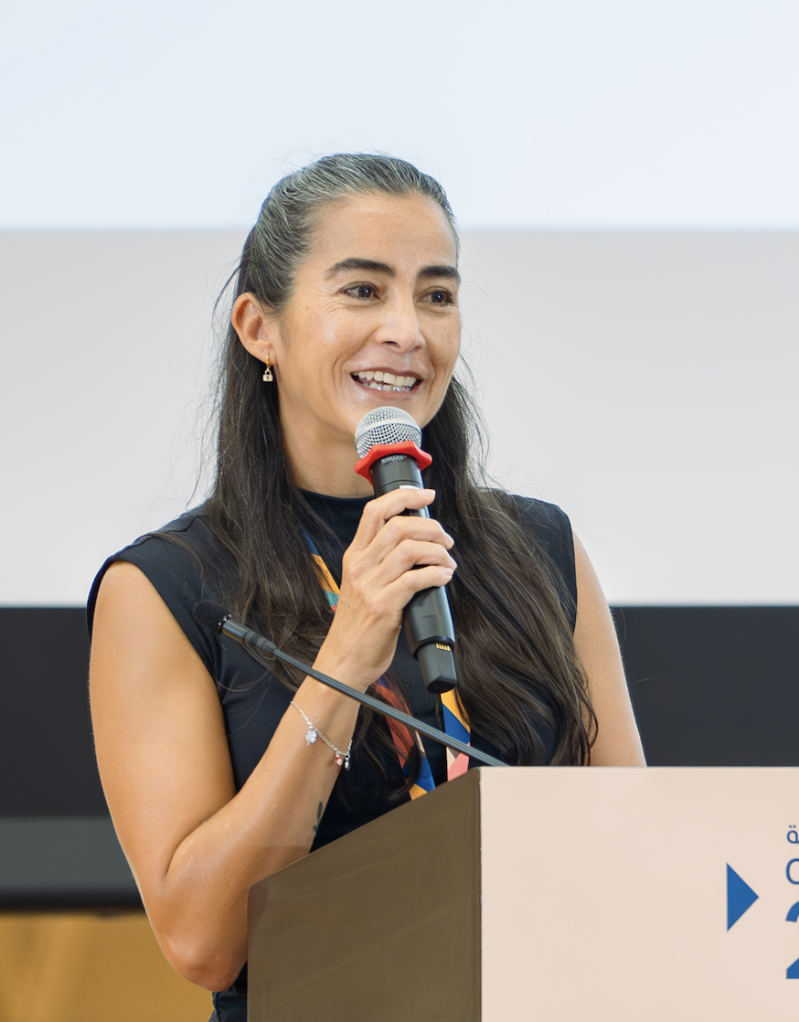 Headshot of Thamar Solorio, a professor at Mohamed bin Zayed University of Artificial Intelligence